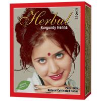 Cat Rambut Herbul Burgundy Henna Hair Dyes
