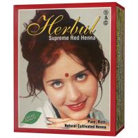 Cat Rambut Herbul Supreme Red Henna Hair Dyes