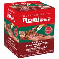 Henna Rani Kone Body Decoration RK 47 Sudani Extra Dark Reddish (Box)