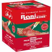 Rani Kone Palm Decoration Paste Henna RK 87 Rose Red (Box)