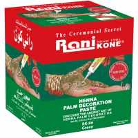 Rani Kone Palm Decoration Paste Henna RK 86 Green (Box)