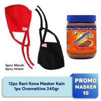 Promo Masker 10: Masker Kain, Ovomaltine 240gr