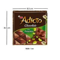 Coklat ETI Adicto Chocolate with Pistachios 60 gr
