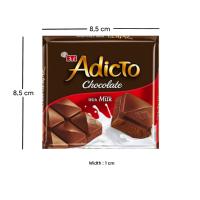Coklat ETI Adicto Chocolate with Milk 70 gr