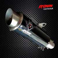 Knalpot 3tech Ronin Katana Hitam untuk Honda Beat Karbu