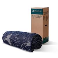 Quantum Mattress Topper 160 x 200 Navy Blue - Kasur Springbed / Spring Bed