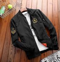 Mars Fashion - Jaket Bomber Pria Stracci Airbone Division Hitam