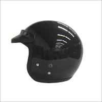 Helm Bogo Retro ANT Half Face Classico Black + PET Helm