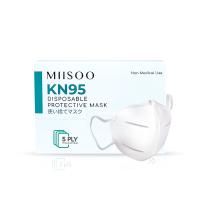 Masker KN95 BFE 95% Masker Wajah Kesehatan 5ply Facemask Earloop Disposable Mask N95 IZIN BNPB