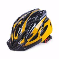 Helm Sepeda Gunung Ultra Ringan dengan Ventilasi Udara untuk Unisex-Kuning