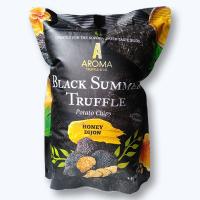 Aroma Truffle Potato Chips Black Summer Honey Dijoin 100gr | Keripik Kentang Rasa Bawang dan Madu