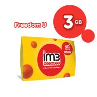 KARTU PERDANA FREEDOM U 3GB+15GB APPS / 30 HARI