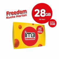 KARTU PERDANA FREEDOM KUOTA HARIAN 1GB/hr (TOTAL 28GB) 28 Hari + BONUS 3GB