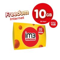 KARTU PERDANA FREEDOM INTERNET 10GB / 30 Hari + BONUS 1GB