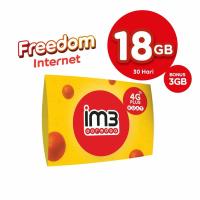 KARTU PERDANA FREEDOM INTERNET 18GB / 30 Hari + BONUS 3GB