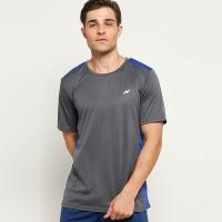 NIMO Kaos Olahraga T-Shirt Comfort Series Grey/Blue size S, M, L