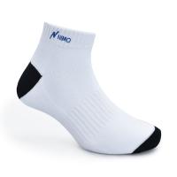 NIMO Kaos Kaki Olahraga Half Socks CUSHION SERIES White/Navy
