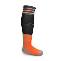 NIMO Kaos Kaki Sepak Bola Cushioned Socks SOCCER SERIES Black Orange 25-28