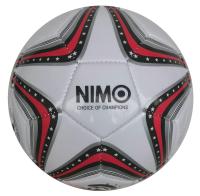 NIMO Bola Kaki I Love Football Size 4 Putih Merah