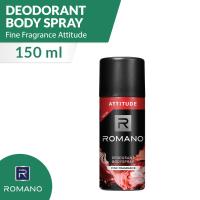 Romano Deodorant Body Spray Fine Fragrance Attitude 150 Ml