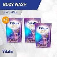 Vitalis Body Wash Soft Beauty Pouch 450 ML- Buy 2 get 1
