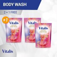 Vitalis Body Wash White Glow Pouch 450 ML - Buy 2 get 1