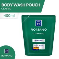 Romano Body Wash Pouch Classic 400 ml