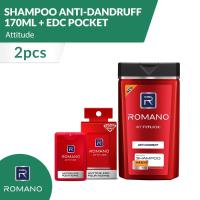 Romano Shampoo Anti-Dandruff Attitude 170Ml + EDC Pocket Attitude