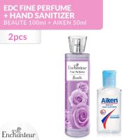 Enchanteur EDC Fine Perfumed Beaute 100Ml + Aiken Hand Sanitizer 50 Ml