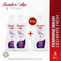 Sumber Ayu Feminine Wash Deo White Fresh 90 Ml - Buy 2 get 1 Free