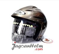 HELM HIU NICO | DARK GRANITO | HALF FACE HELMET | PRODUCT ORIGINAL HIU | SINGLE VISOR CLEAR | SNI