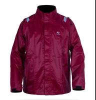JAS HUJAN RESPIRO | THE CHALLENGER | RED MAROON | BIKER RAINCOAT