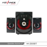 Advance M250BT Speaker Aktif 2.1 Bluetooth Multimedia Subwoofer / Garansi advance 1 tahun