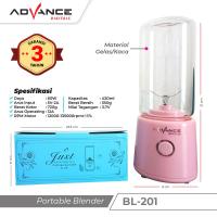 Advance BL201 - Blender Portable 420ml White | Garansi Resmi Advance 3 Tahun