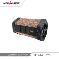 Advance Speaker Bluetooth TP333 Batik A | Garansi Resmi Advance 1 tahun