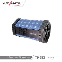 Advance Speaker Bluetooth TP333 Batik D | Garansi Resmi Advance 1 tahun