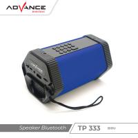 Advance Speaker Bluetooth TP333 Biru | Garansi Resmi Advance 1 tahun