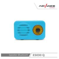 Advance ES030Q Biru - Wireless Speaker / Speaker Bluetooth Portable | Garansi Resmi Advance 1 Tahun