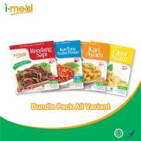 Paket i-meal rendang+tuna+kari dan opor ayam