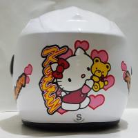 HELM MOTOR ANAK CEWEK UKURAN S UNTUK ANAK UMUR 3 - 6 TAHUN ANAK KOP