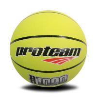 Proteam Bola Basket Rubber BR-1000 Green Fl Size 7