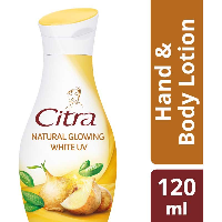 Citra Hand Body Lotion Natural Glowing White UV 120ml