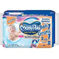 MamyPoko Baby Care Wipes Fragrance 52s - Beli 1 Gratis 1