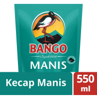 BANGO Kecap Manis Pouch 550Ml - Kecap Manis Refill, Soy Sauce, Kecap Manis Botol