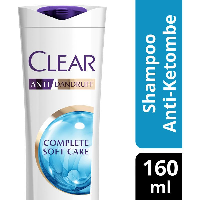 CLEAR Shampoo Anti Ketombe Complete Soft Care 160ml