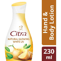 Citra Hand Body Lotion Natural Glowing White UV 230ml
