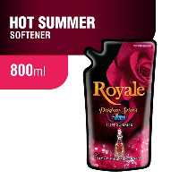 Royale by so Klin Pelembut & Pewangi Hot Summer Refill 800ml
