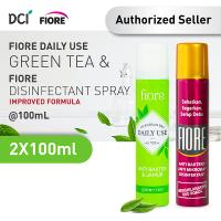Fiore Green Tea 100 ml + Fiore Disinfectant Spray 100 ml