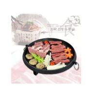 Yakiniku Grill Pan Round Teflon Panggangan BBQ Barbeque Griller Bulat