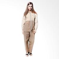 Jas Hujan Tiger Head 68327 Stelan Horizon Baju Celana 327 Tigerhead - Coklat